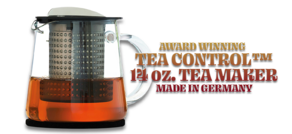 Finum™ Tea Control™ Tea Maker with Brew-Stop Basket, 14 oz
